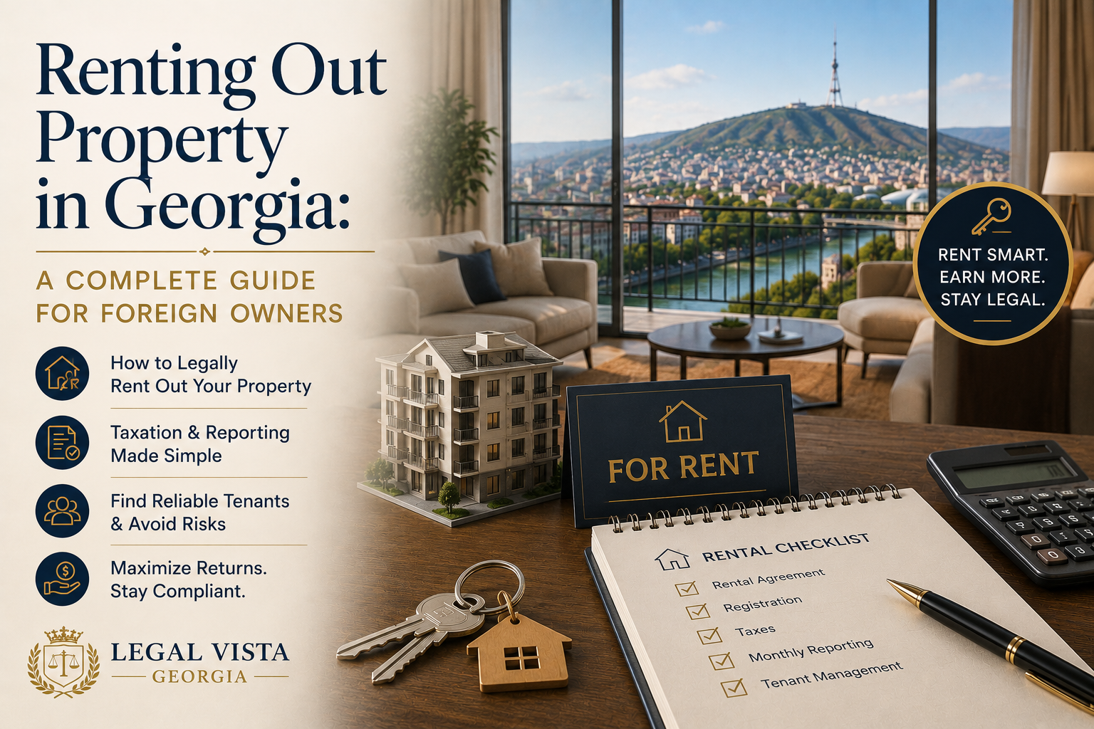 Renting Out Property in Georgia as a Foreigner: Tax and Setup